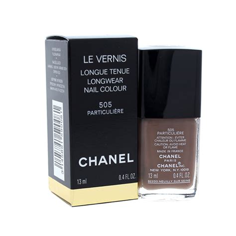 chanel 505 particuliere|chanel le vernis 505 particuliere.